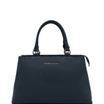 Borsa a Spalla in Pvc Blu