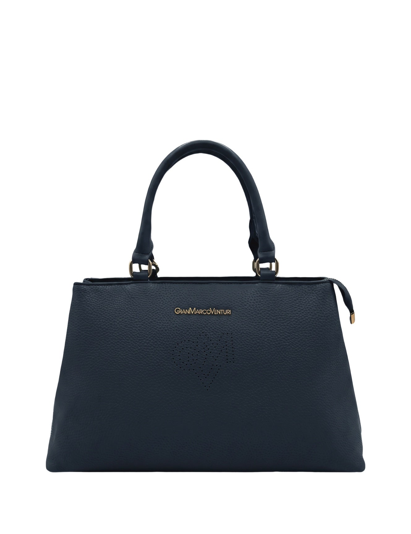 Borsa a Spalla in Pvc Blu