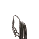 Zaino in vera pelle unisex 100% cotone 4316-NERO Alessia Firenze