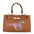 Noel Borsa a mano da donna Vera pelle 04265-D17 CUOIO SCURO DARK COGNAC Gave Lux