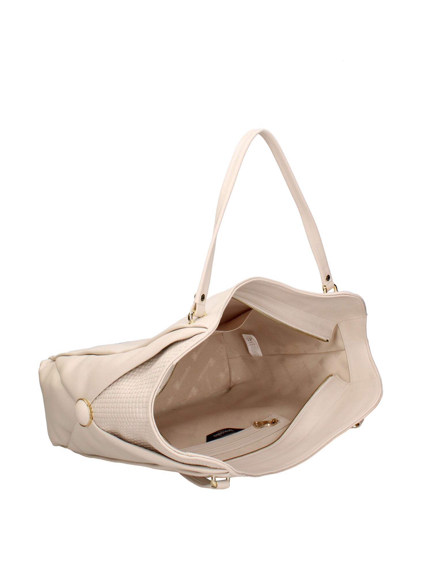 Valoria Ultra Borsa a spalla da donna 100% vera pelle B17203-BEIGE Braccialini