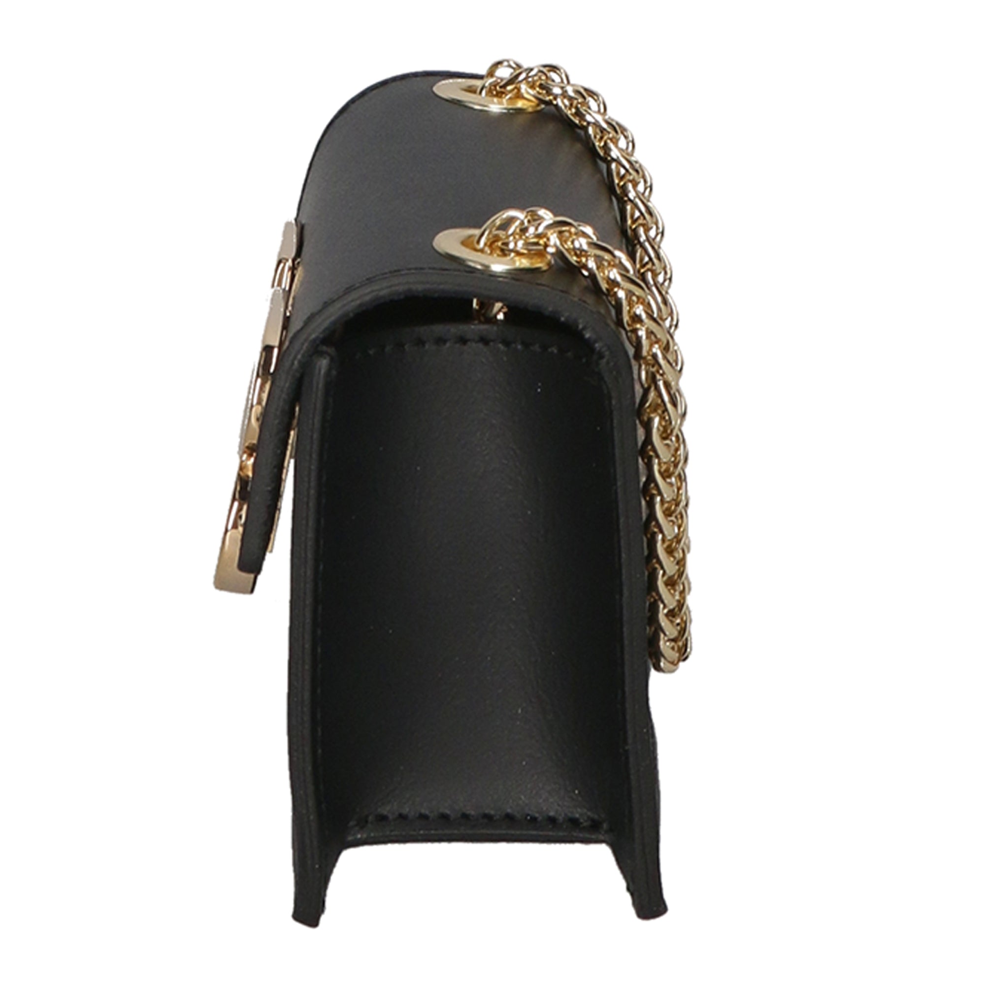 Borsa a tracolla da donna Vera pelle MYB-8040-FW-P218 NERO My Best Bag
