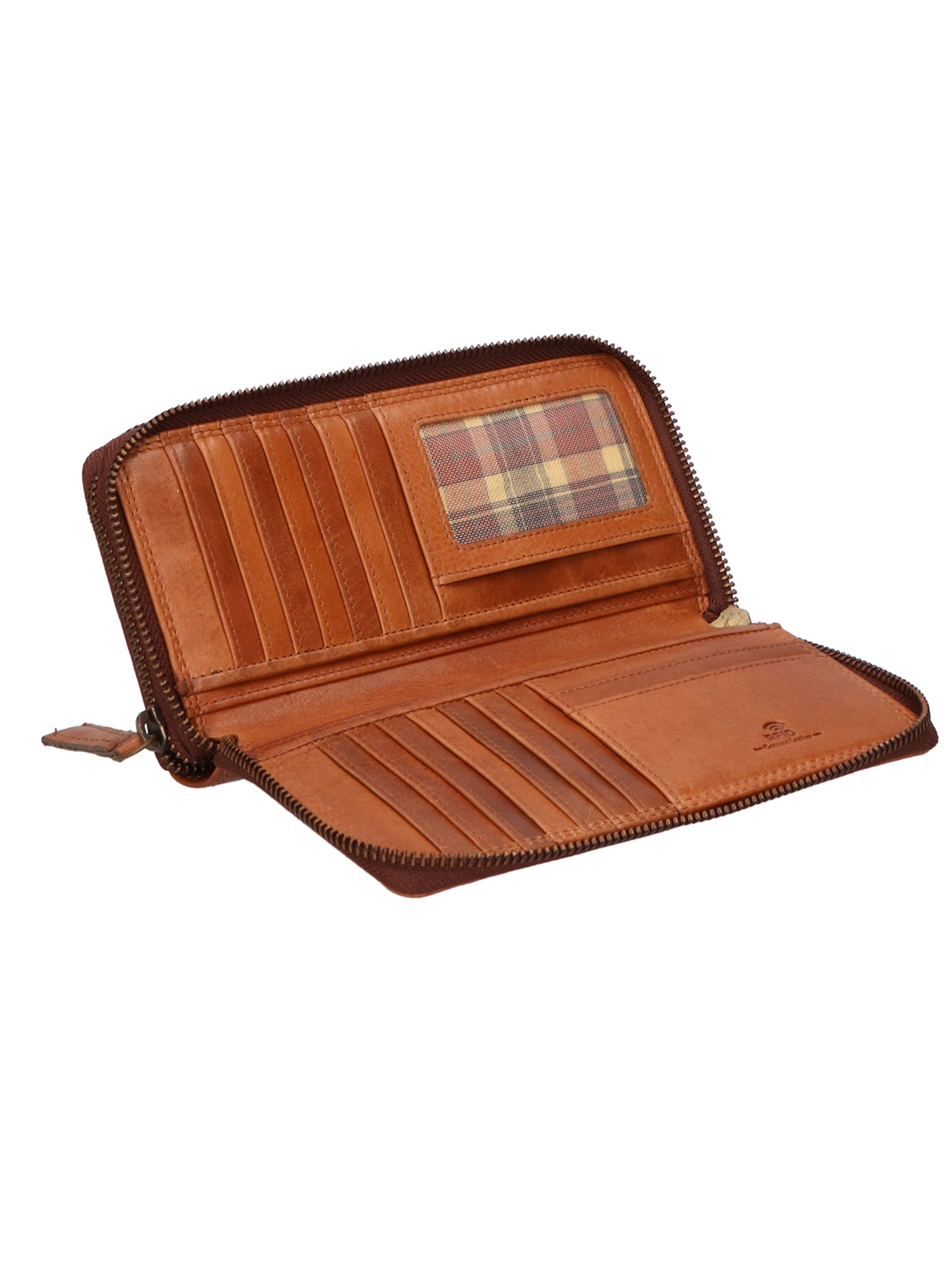 Portafoglio unisex in vera pelle Made in Italy SN2828147-TAN Santini Firenze