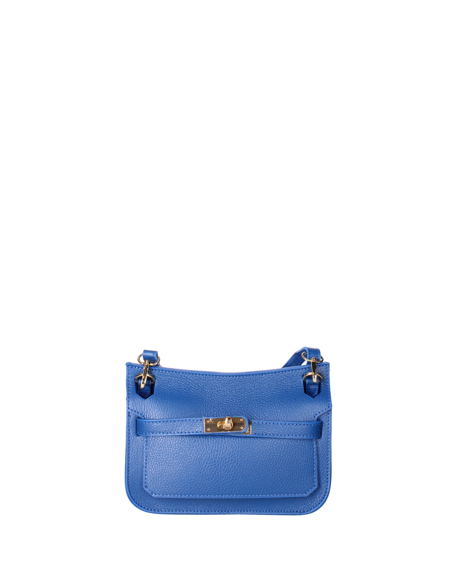 Katie Borsa a tracolla da donna 100% vera pelle 07145-D22 BLUETTE Viola Castellani