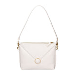 Solara Elite Borsa a tracolla donna Vera pelle B17206-BIANCO Braccialini