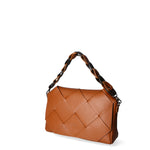 Valenza Ultra Borsa a spalla da donna Vera pelle 04155-D05 CAPPUCCINO Chiara Ferretti