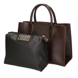 Lodovica Women's Handbag in Genuine Leather Made in Italy 22x32x13 cm