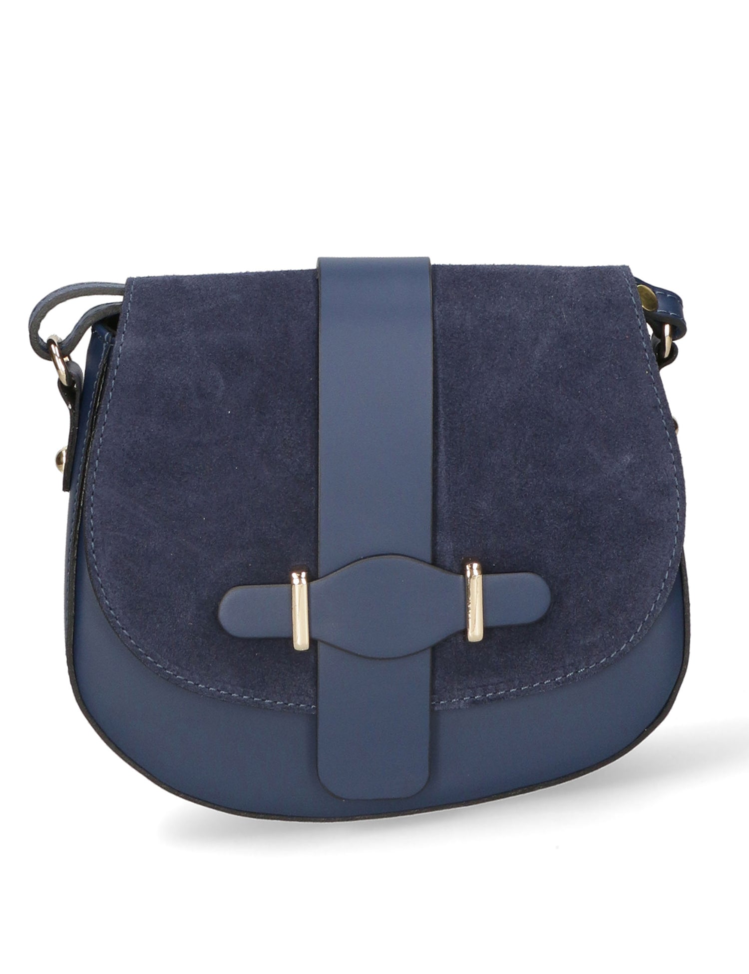 Carola Borsa a tracolla da donna Vera pelle 10036-P217 BLU NOTTE Gave Lux