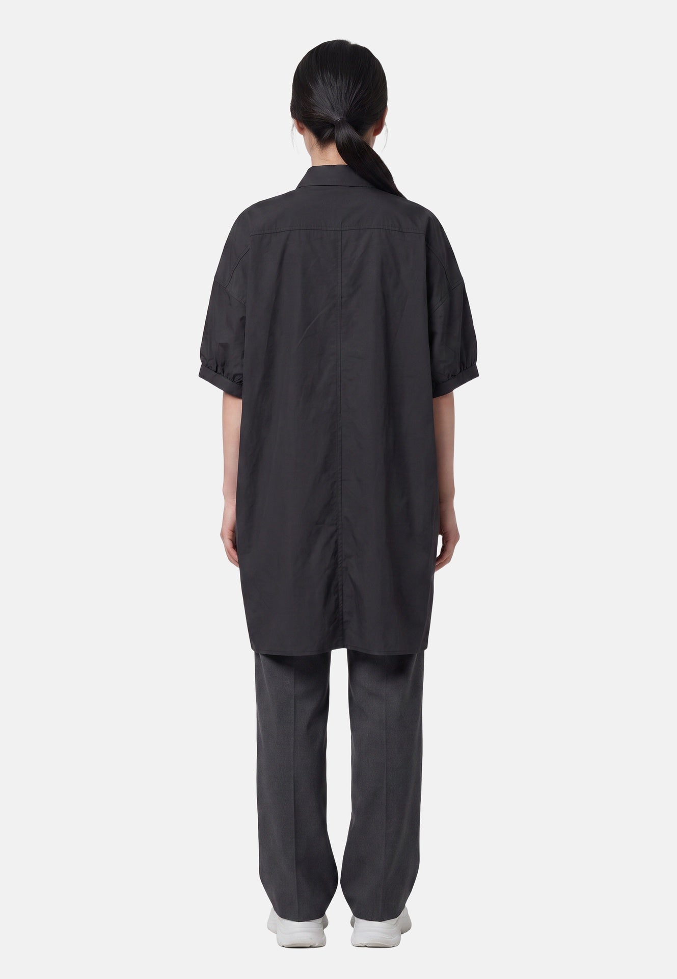 Vestito in Cotone Nero