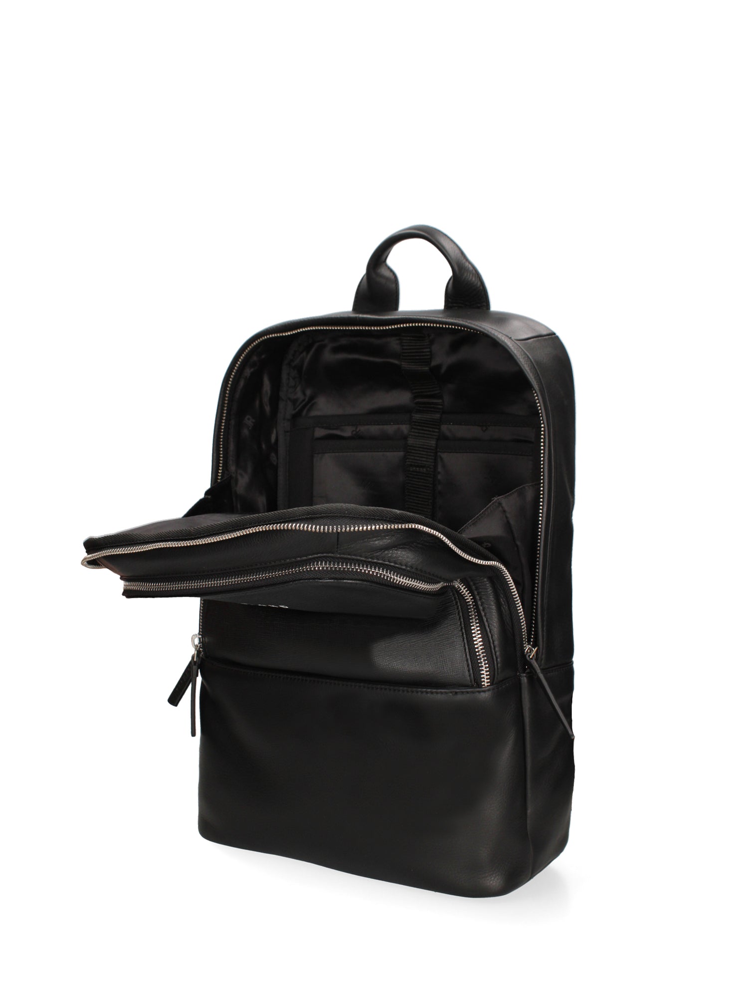 Zaino uomo in vera pelle Casual JR-B85-BLACK John Richmond