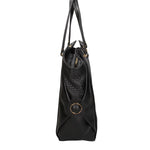 Valoria Ultra Borsa a spalla da donna 100% vera pelle B17203-NERO Braccialini