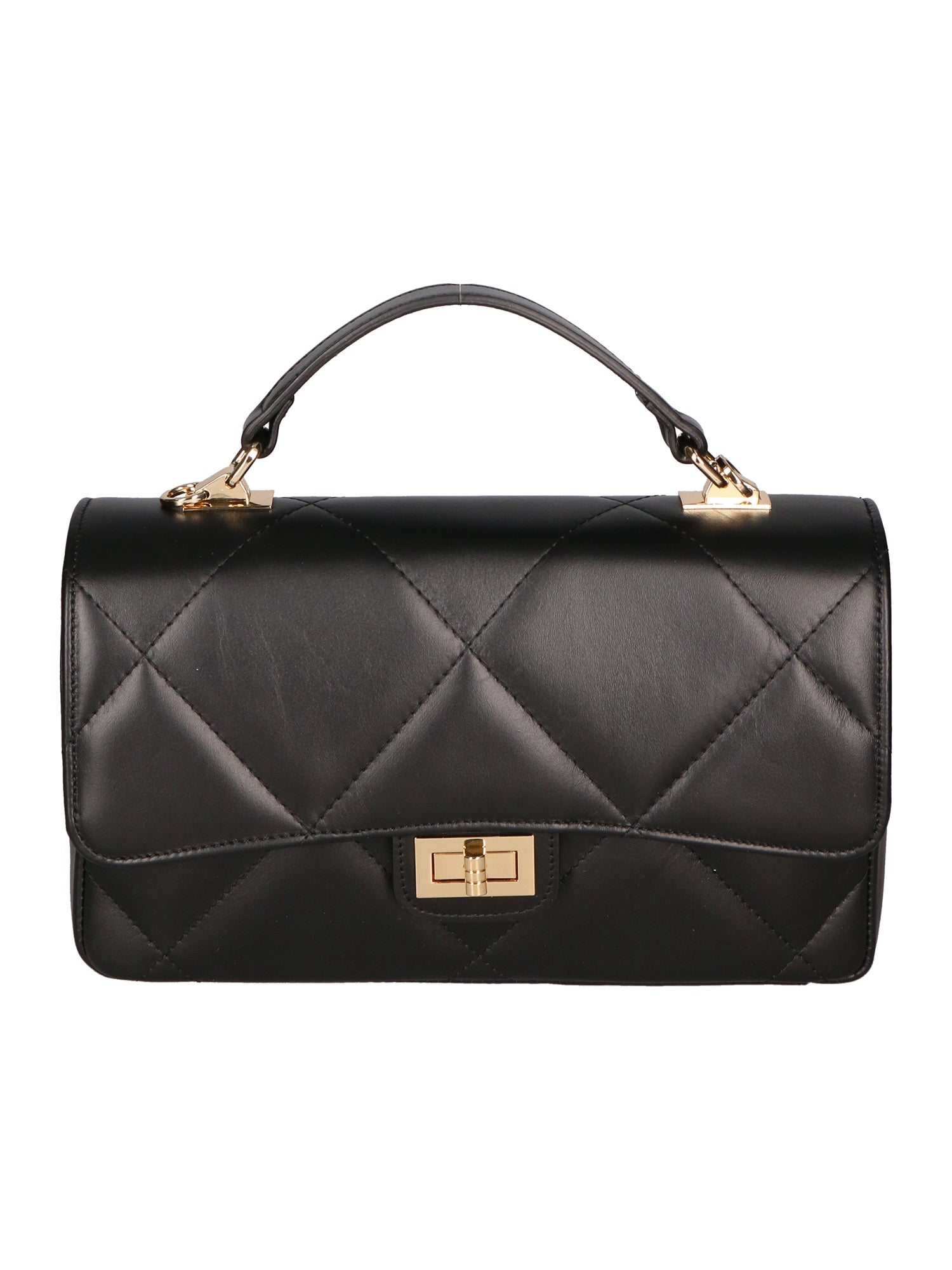 Vita Borsa a spalla da donna Vera pelle 06879-S28 NERO Gave Lux