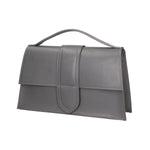 Lina Borsa a mano da donna Vera pelle 06517-GRIGIO Gave Lux