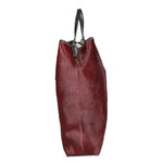 Borsa a mano da donna Vera pelle MYB-8053-FW-BORGOGNA My Best Bag