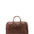 Borsa da viaggio unisex in vera pelle 100% cotone 4040-TESTA DI MORO Alessia Firenze