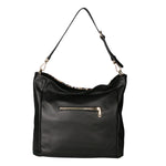 Asia Borsa a spalla da donna Vera pelle 05475-LEO BIANCO NERO 028 Gave Lux