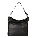 Asia Borsa a spalla da donna Vera pelle 05475-LEO BIANCO NERO 028 Gave Lux