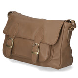 Beatriz Borsa a tracolla da donna Vera pelle 10006-TAUPE Gave Lux