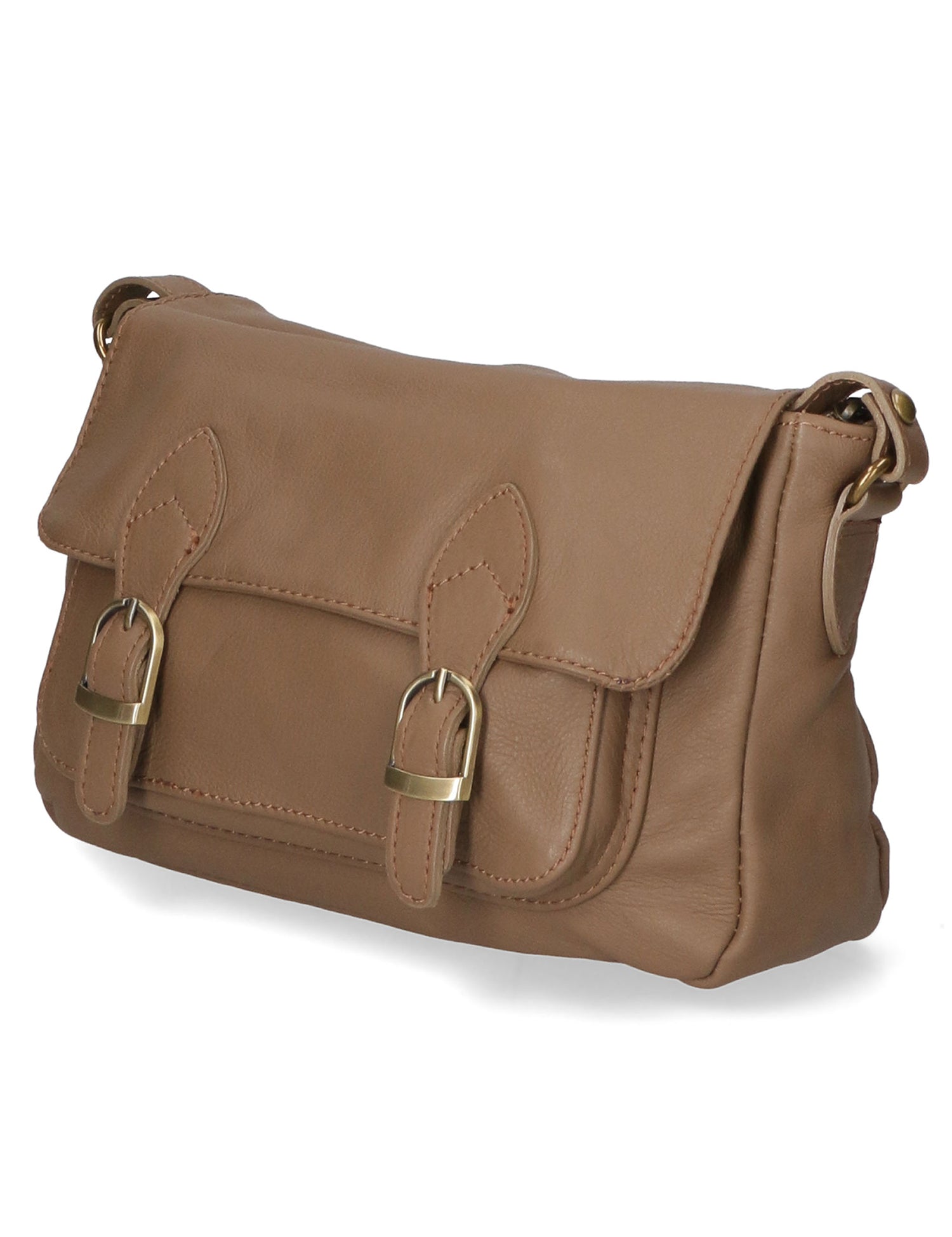 Beatriz Borsa a tracolla da donna Vera pelle 10006-TAUPE Gave Lux