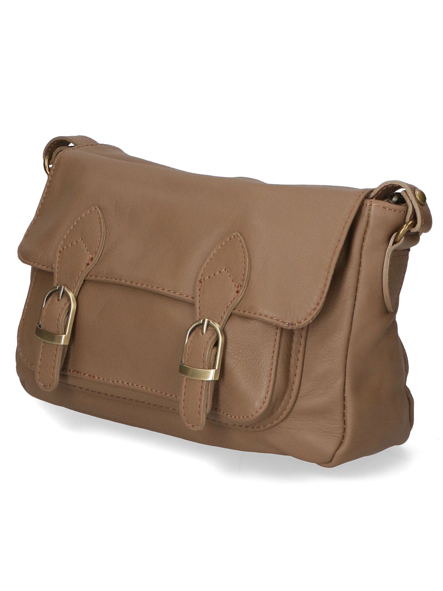 Beatriz Borsa a tracolla da donna Vera pelle 10006-TAUPE Gave Lux