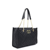 Paris Borsa Shopper da donna Ecopelle VT-201-NERO 19V69 Italia
