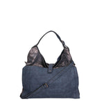 Edera Elite Borsa a spalla da donna Vera pelle LK0247-BLU Gave Lux
