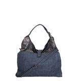 Edera Elite Borsa a spalla da donna Vera pelle LK0247-BLU Gave Lux
