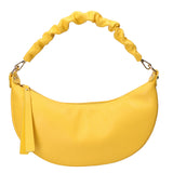 Ida Borsa a spalla da donna Vera pelle 05916-C65 GIALLO Gave Lux