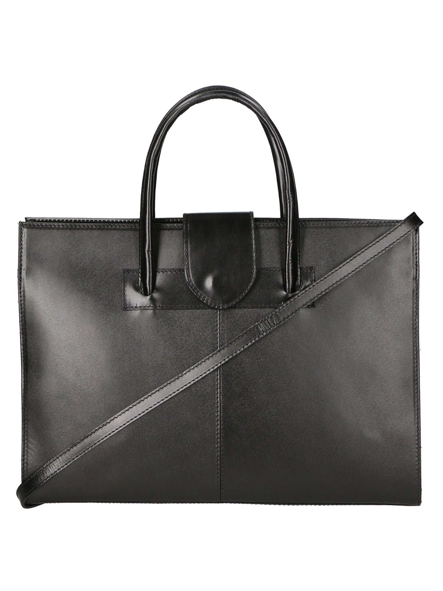 Evelina Borsa a mano da donna 100% pelle 9025-NERO Gave Lux