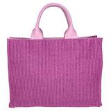 Borsa a mano da donna Misto pelle e tessuto MYB-05117-SS-436+S95 ORCHIDEA My Best Bag