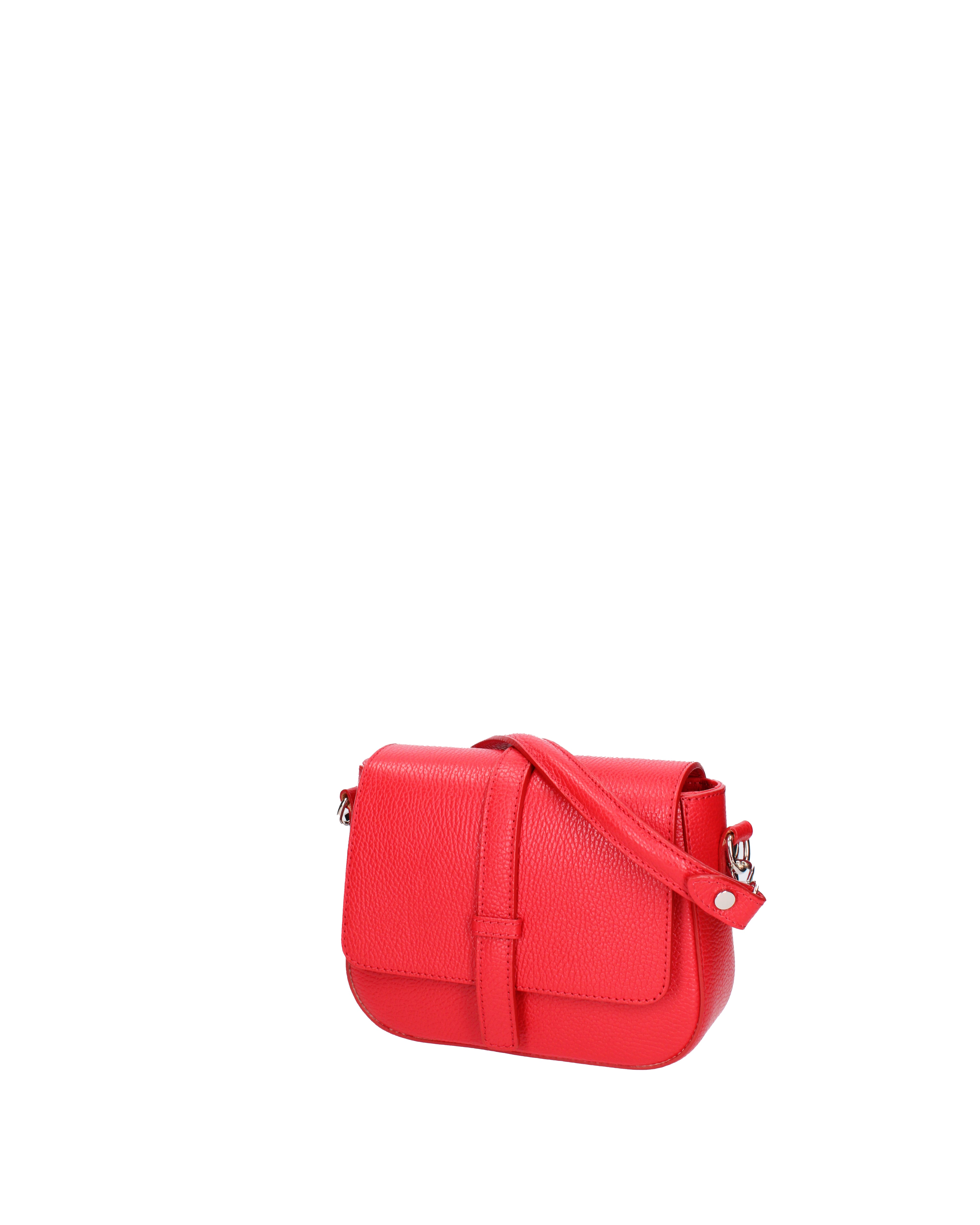 Borsa a tracolla da donna Vera pelle 07203-D58 ROSSO FERRARI Roberta Rossi