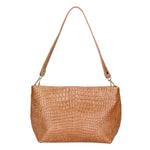 Lorelei Borsa a spalla da donna Vera pelle croco 06498-041 MARRONE Gave Lux