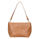 Lorelei Borsa a spalla da donna Vera pelle croco 06498-041 MARRONE Gave Lux