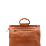 Borsa da viaggio unisex in vera pelle 100% cotone 4563-MIELE Alessia Firenze