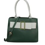 Solène Borsa a mano da donna Ecopelle 3415-3SL-GREEN Diana&co