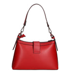 Aurelia Borsa a spalla da donna Vera pelle 05694-PL08 ROSSO Gave Lux