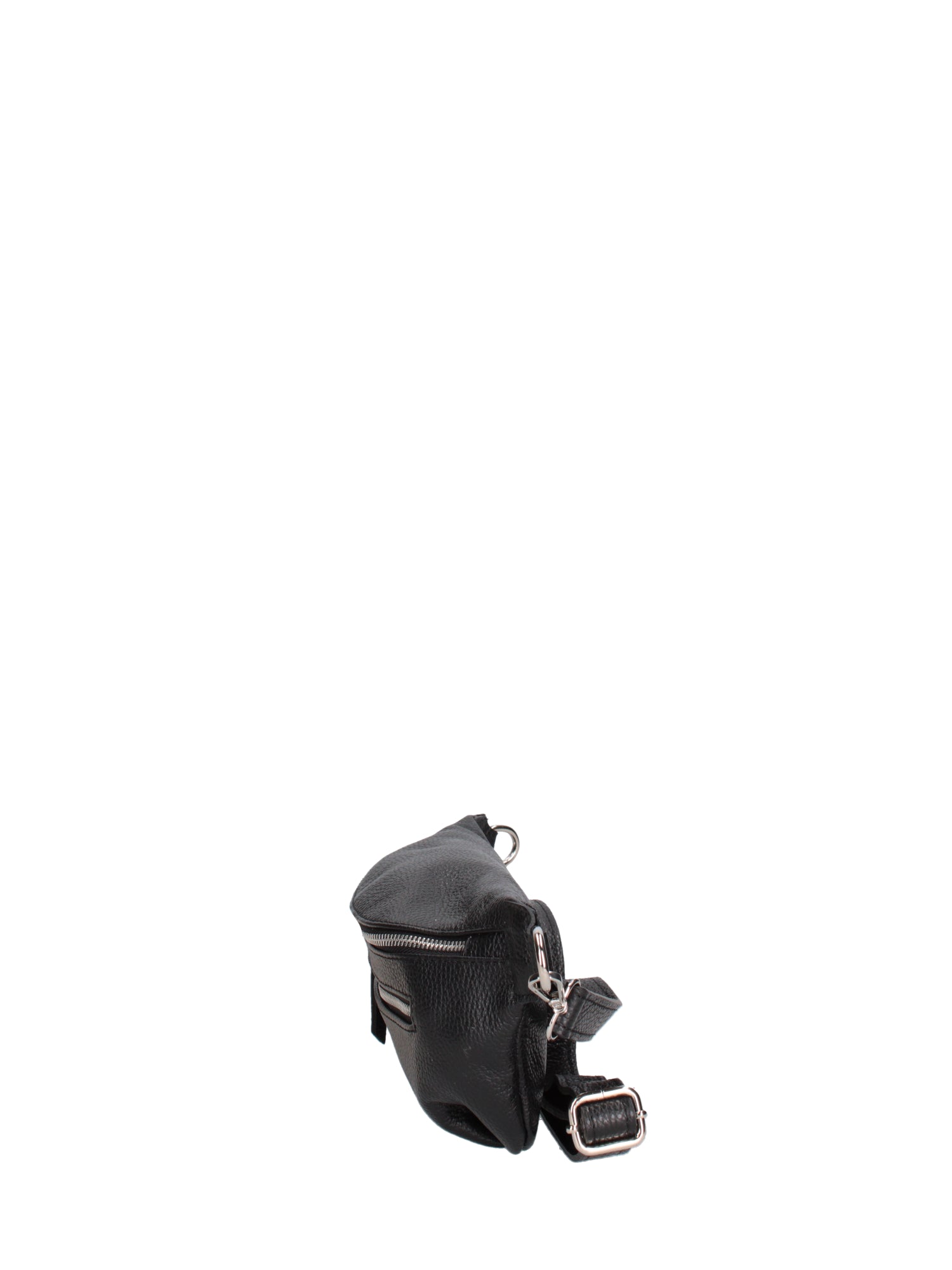 Marsupio da donna in vera pelle 100% pelle 07240-D28 NERO Roberta Rossi