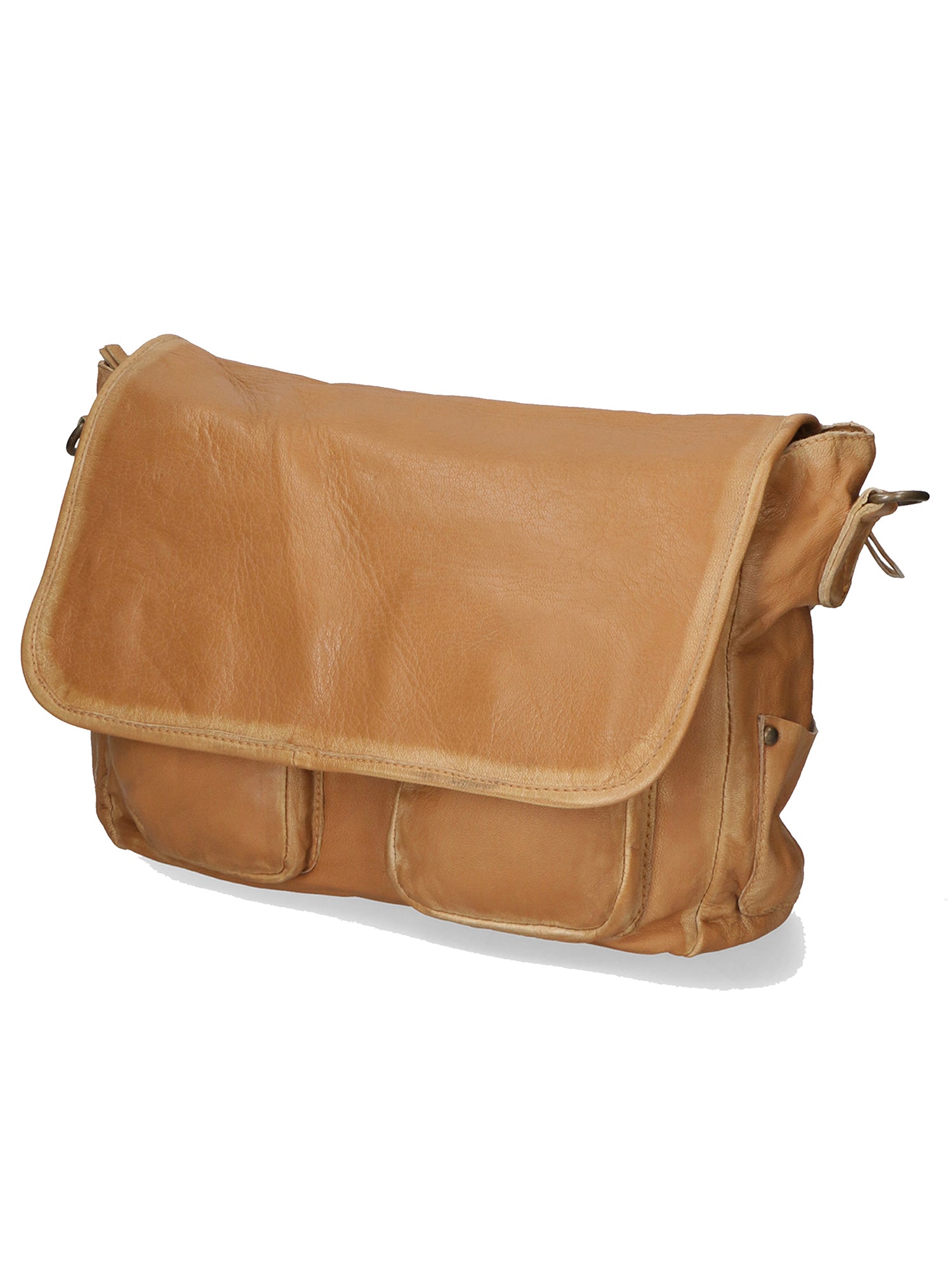 Clio Borsa a spalla da donna Vera pelle 5561-CUOIO Gave Lux
