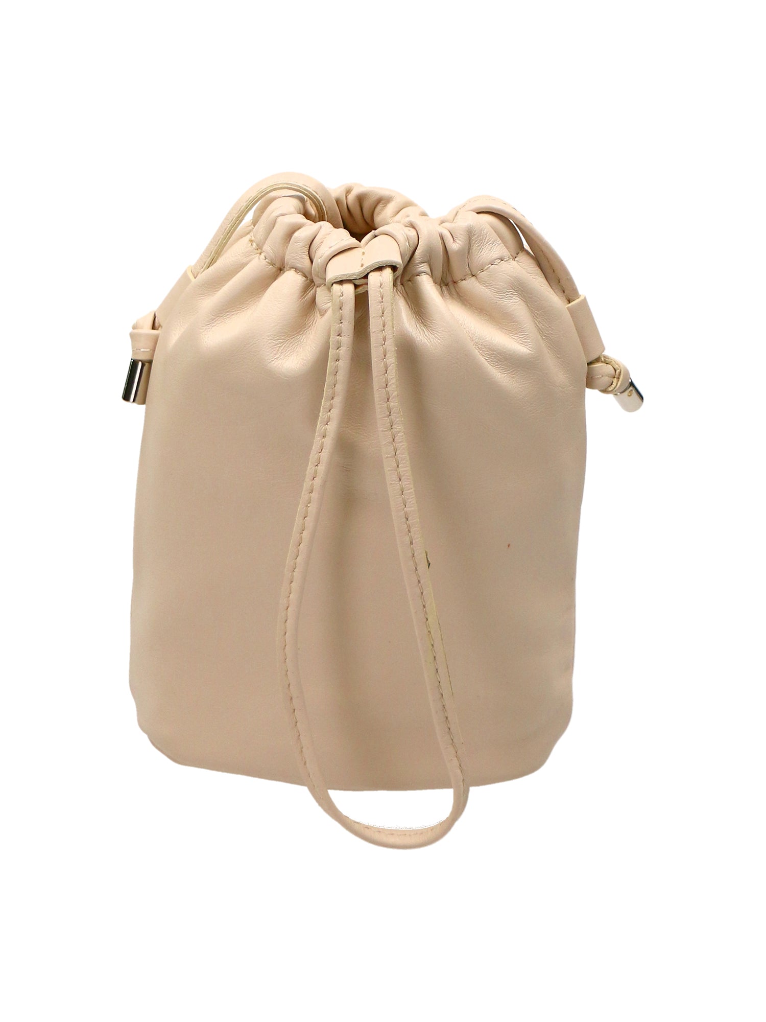 Amira Borsa a secchiello da donna Vera pelle 05258-S03 BEIGE Gave Lux
