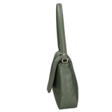 Jasmine Borsa a spalla da donna Vera pelle 06496-214 VERDE SCURO Gave Lux
