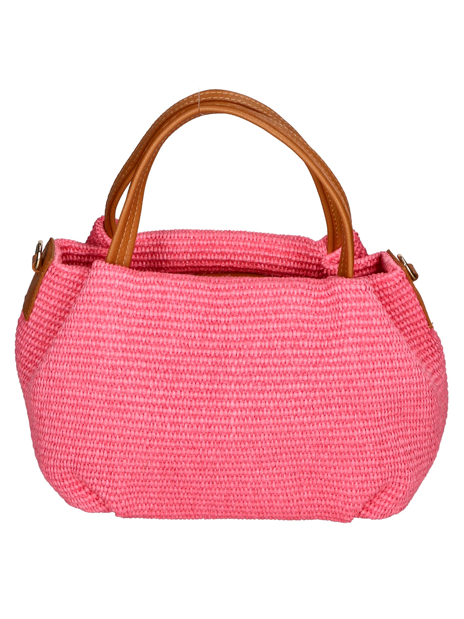 Allegra Borsa a mano da donna Pelle e Paglia 05116-308 BARBIE CUOIO S44 Gave Lux