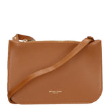 Borsa a tracolla da donna Vera pelle MYB-8029-FW-PL17 CUOIO SCURO My Best Bag