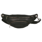 Marsupio da uomo in vera pelle Casual HILB-3314-NERO Hill Burry