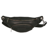Marsupio da uomo in vera pelle Casual HILB-3314-NERO Hill Burry