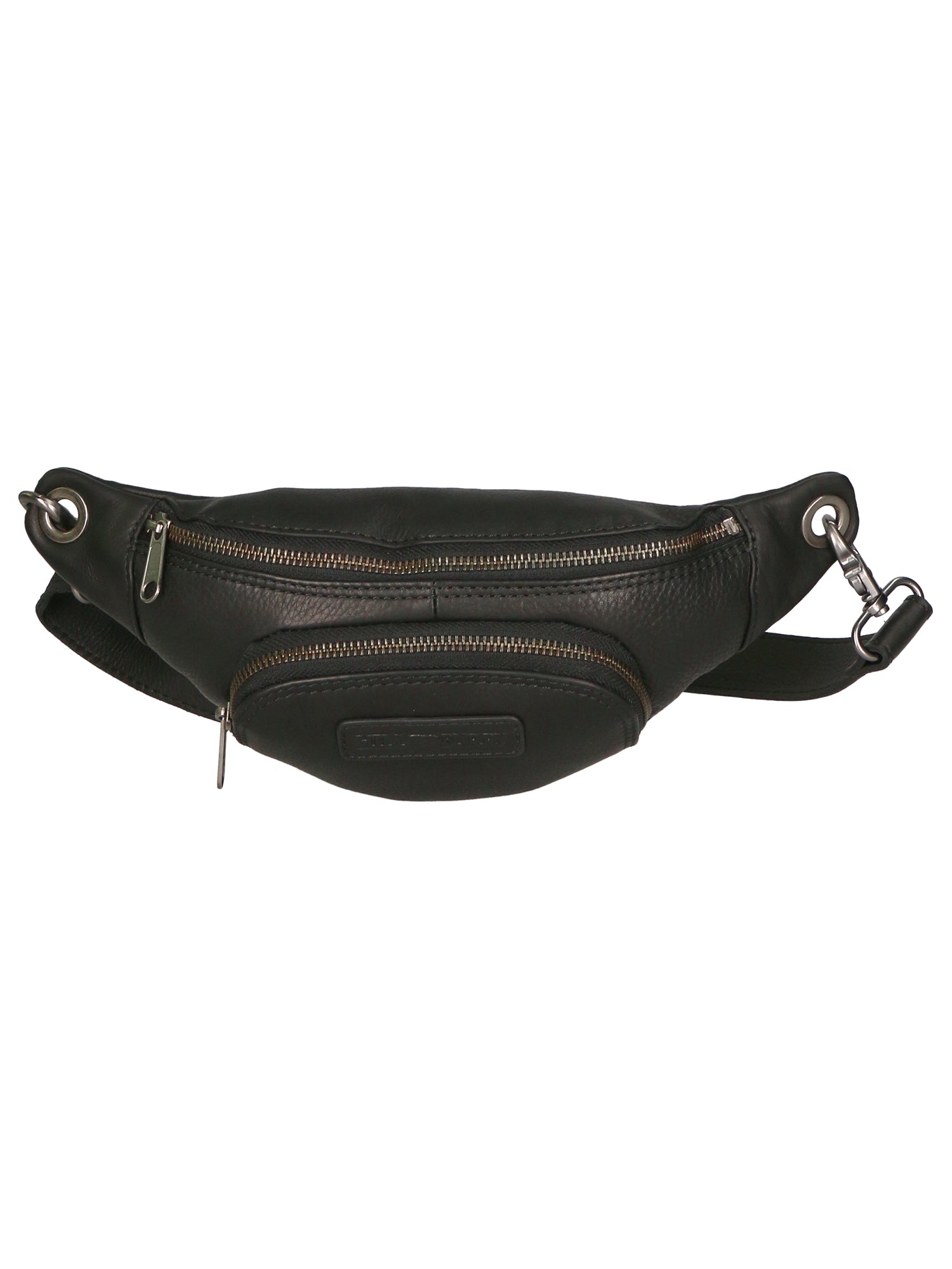 Marsupio da uomo in vera pelle Casual HILB-3314-NERO Hill Burry