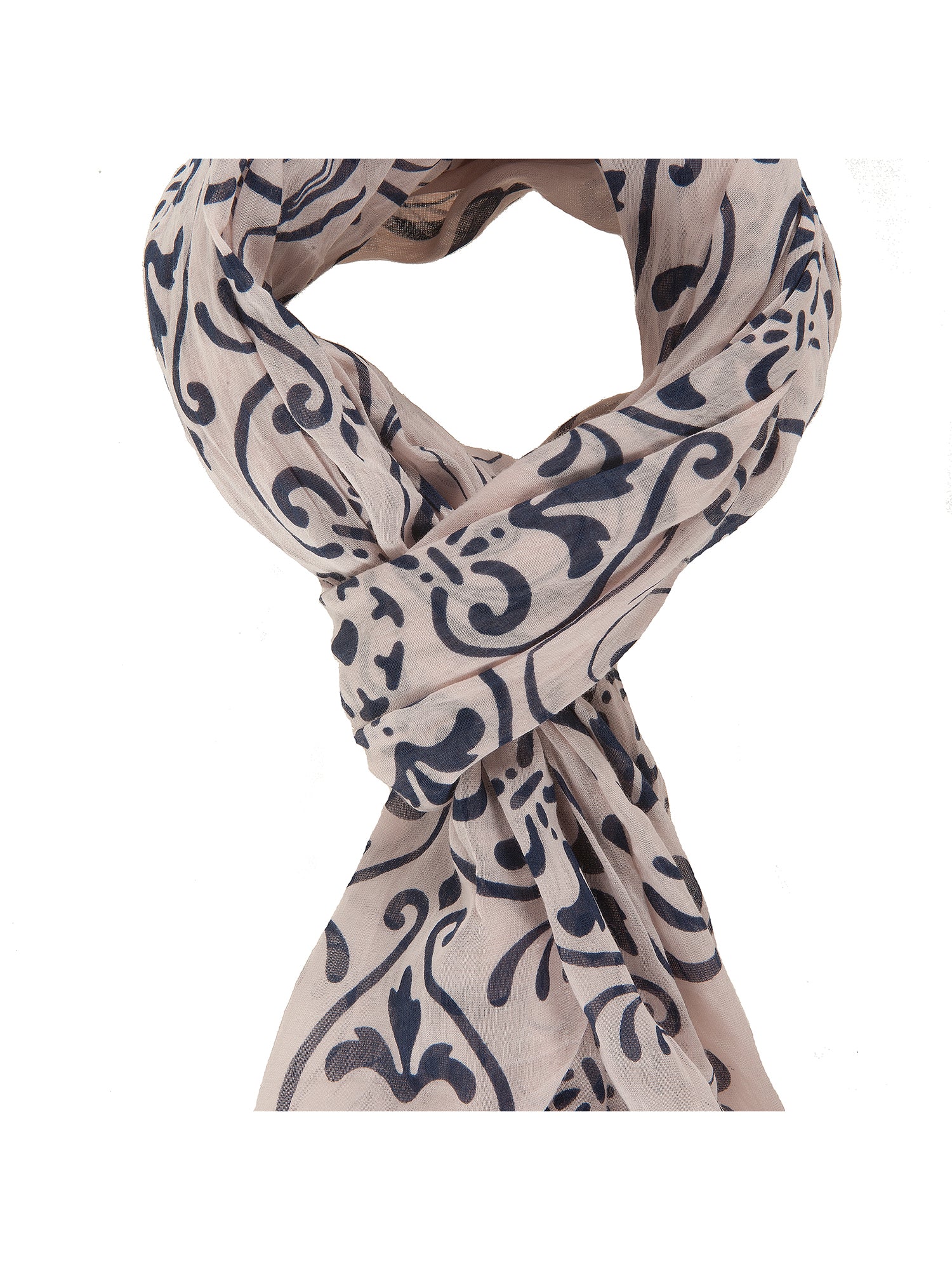Cotone e Seta L1001-ROSA Foulard unisex Sahara Gave Lux