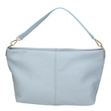 Ginevra Borsa a spalla da donna Vera pelle 05936-S92 CELESTE Gave Lux