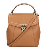 Giuditta Borsa a mano da donna 100% pelle 05937-L125 CUOIO Gave Lux
