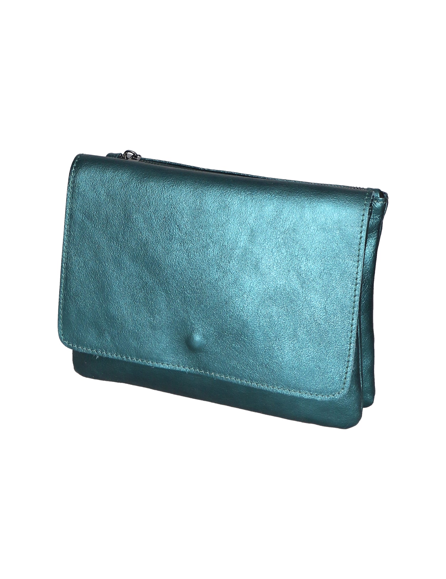 Angelica Pochette da donna Vera pelle 05413-L018 PETROLIO Gave Lux