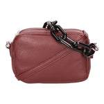 Barbara Borsa a spalla da donna Vera pelle 05706-D34 BORDO BORDEAUX Gave Lux